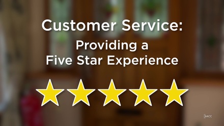 Customer Service: Providing A 5 Star Experience